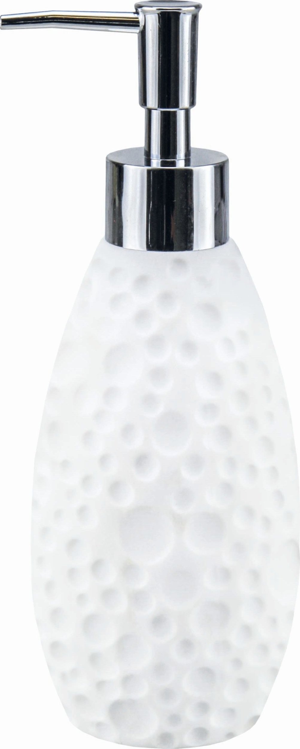 Dozownik do mydła Kleine Wolke Moon Dozownik do mydła biały mat poliżywica kompozyt