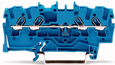 Wago Złączka szynowa 4-przewodowa 1,5mm2 niebieska TOPJOBS (2001-1404)