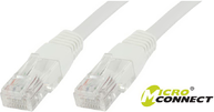 MicroConnect Kabel CAT 6 U/UTP 3m PVC Biały (B-UTP603W)