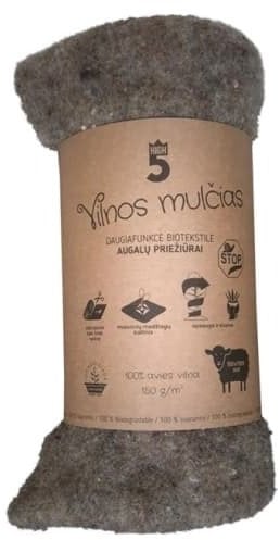 WOOL MULCH FOR PLANT PROTECTION 0.5X1.8M