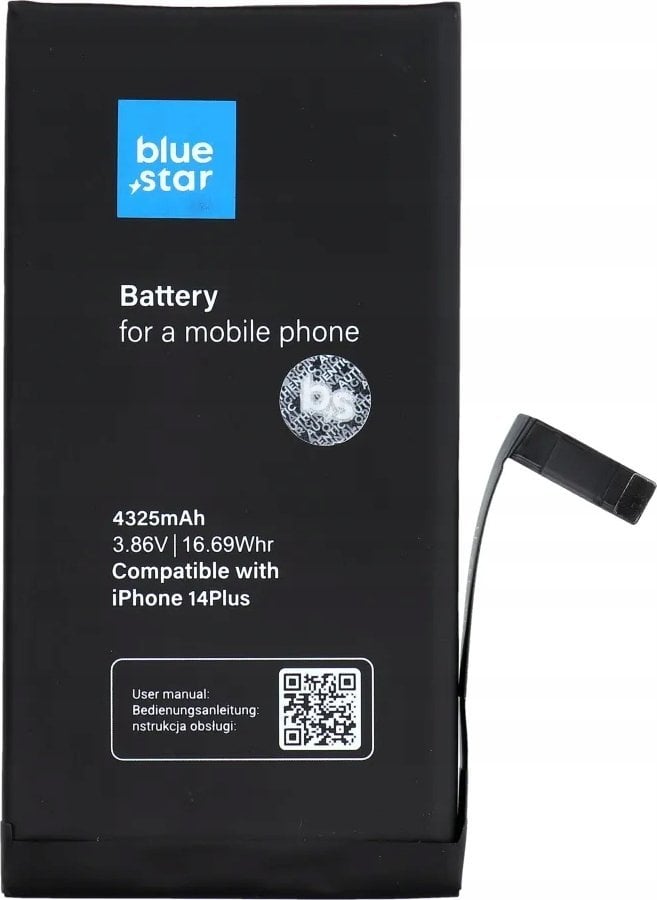 Bateria Blue Star Blue Star HQ Bateria do Iphone 14 PLUS 4325 mAh