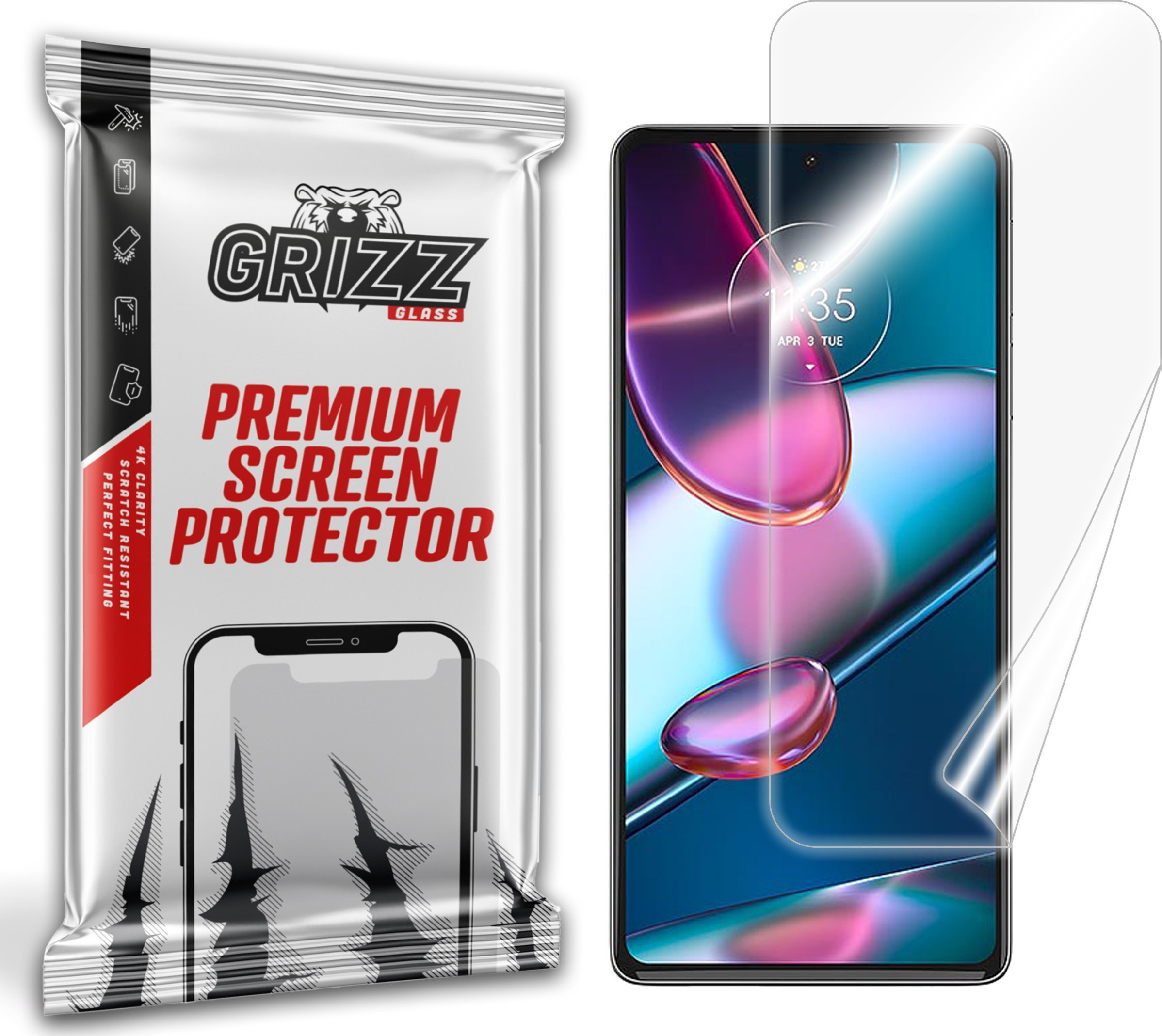 GrizzGlass Folia ceramiczna Grizz CeramicFilm Motorola Moto Edge 30 Pro