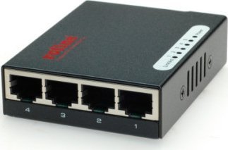 Roline Przełącznik ROLINE Fast Ethernet, kieszonkowy, 5 portów