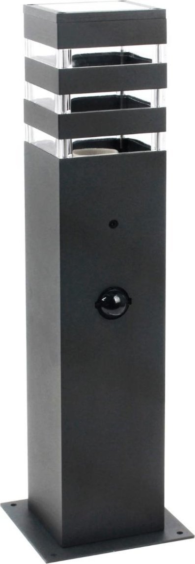 Polux Lampa ogrodowa stojąca TEKSAS 44 E27 GR PIR