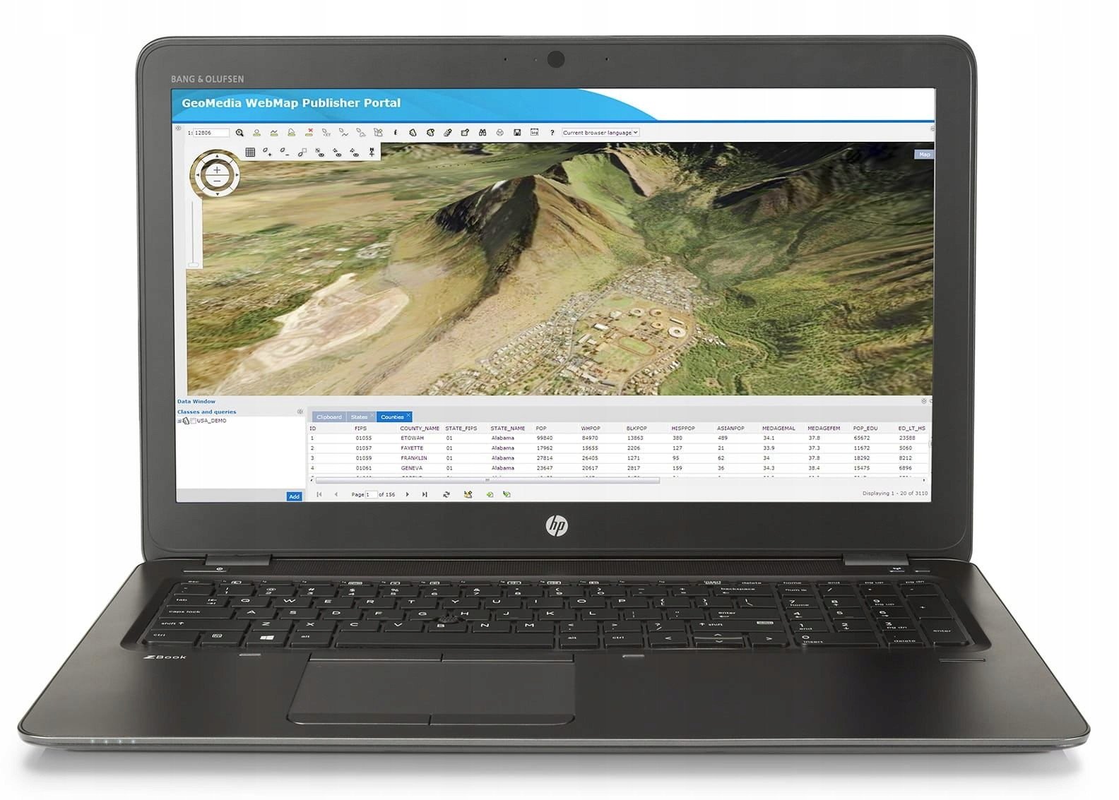 Laptop HP Laptop ZBook 15u G3 i7-6500U 32GB 1TB SSD+HDD Windows 11