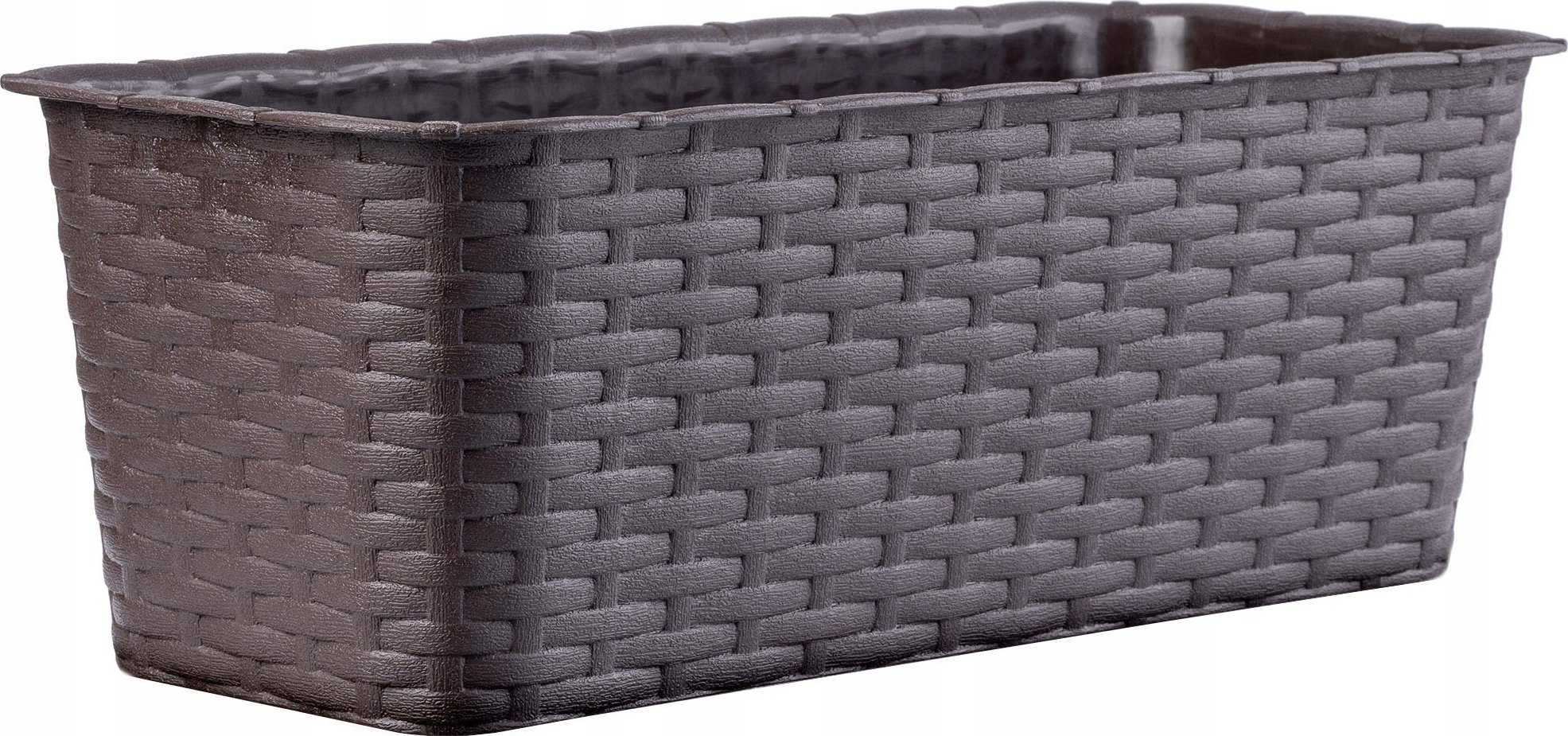 Kadax KADAX Skrzynka Balkonowa 40cm Doniczka Brązowa