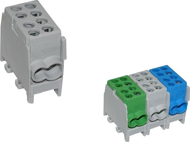 XBS Blok rozdzielczy 1,5-25 mm2 FVK-25-1/2 szary XBS 0787