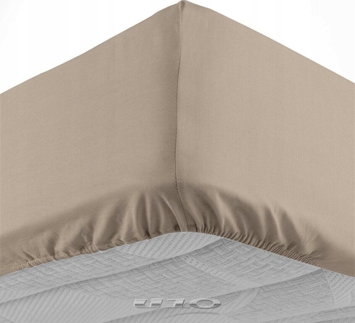 Douceur d`Interieur Bawełniane prześcieradło na gumce, 160 x 200 cm