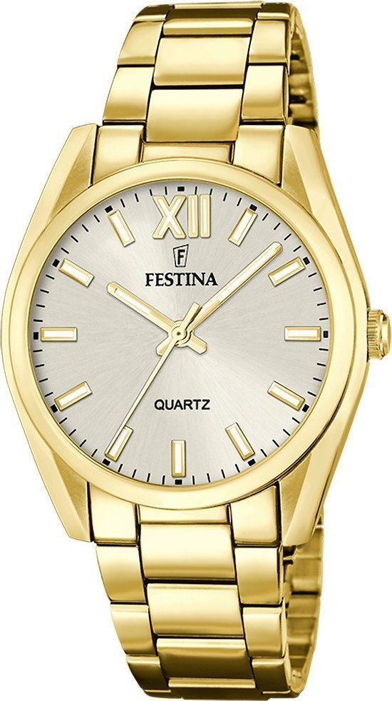 Zegarek Festina Zegarek damski Festina F20640-1 złoty