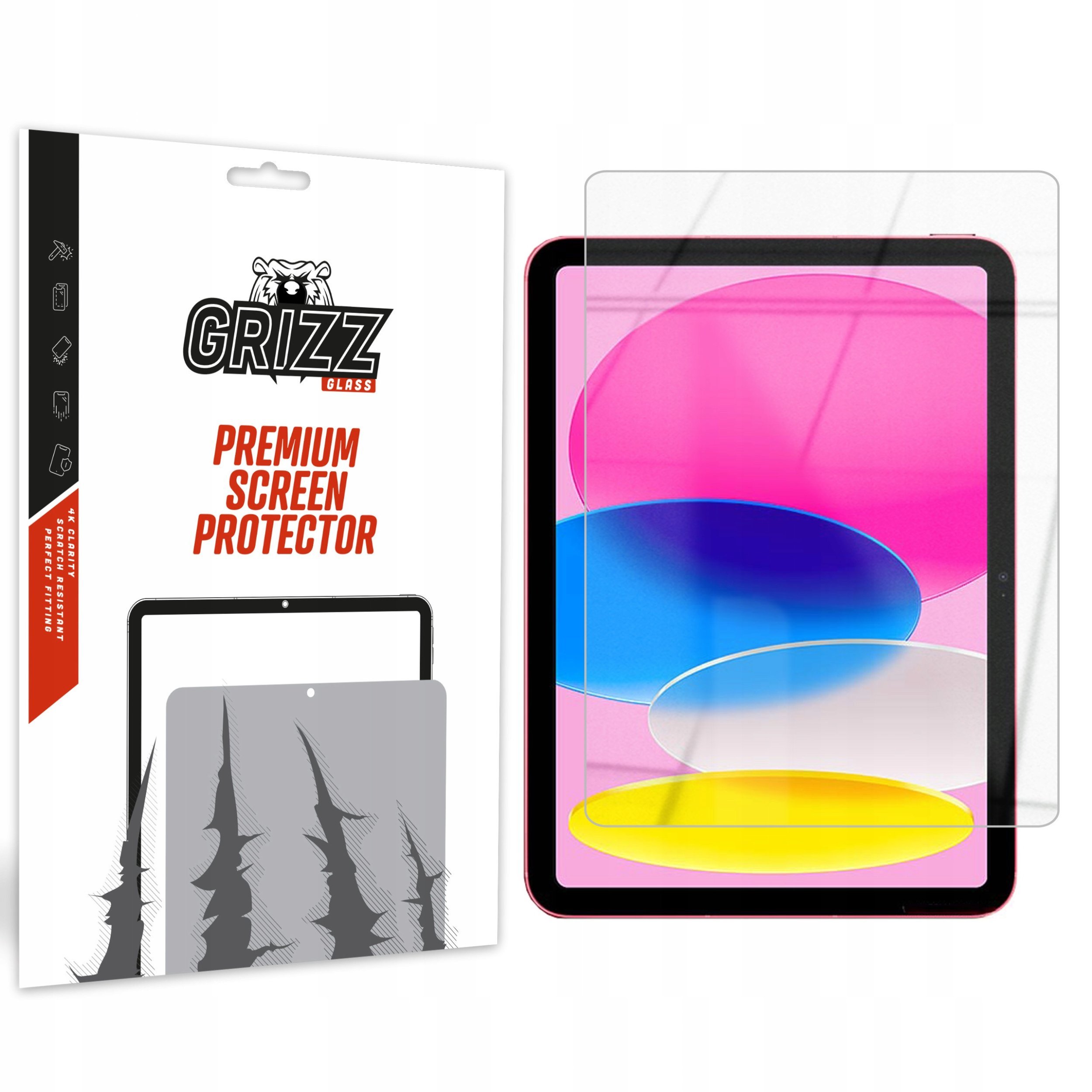Szkło hybrydowe GrizzGlass HybridGlass do Apple iPad 11" 2025