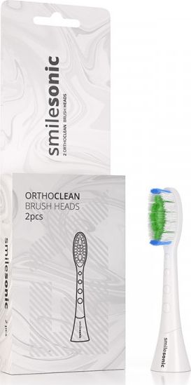 Końcówka Smilesonic OrthoClean do szczoteczek UP, EX, GO 2szt.