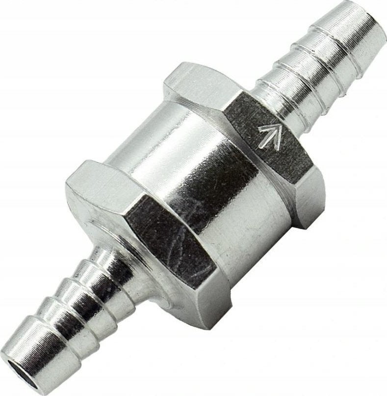 Silver ZAWÓR ZWROTNY PALIWA 6mm/SILVER