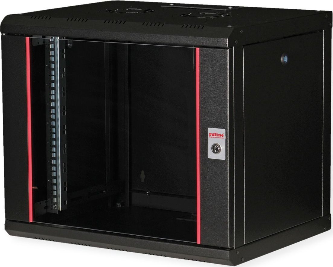 Roline ROLINE Wandgeh�use Pro 48,26cm 19Zoll 9 HE 450x600 BxT schwarz