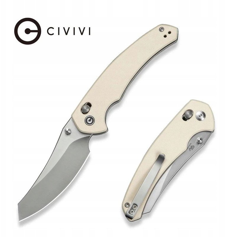 Nóż CIVIVI Sixgill Nitro-V Ivory G10 C24050-2