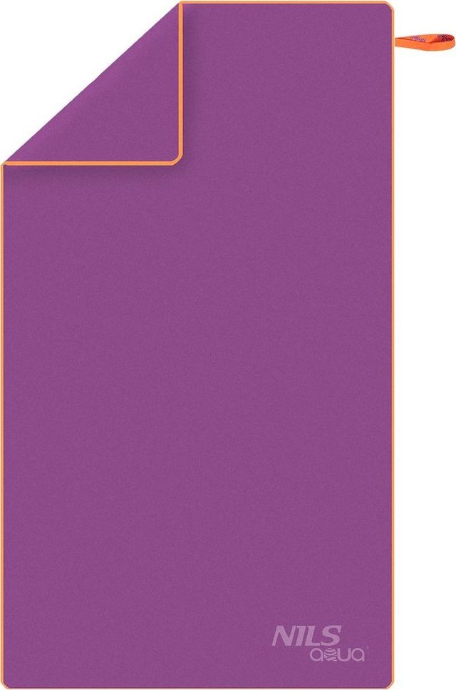 Nils Extreme Ręcznik z mikrofibry Nils Aqua NAR12 180x100 cm fioletowy
