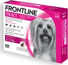 Frontline FRONTLINE TRI-ACT 2-5KG PSY XS 3 PIP. - 76608
