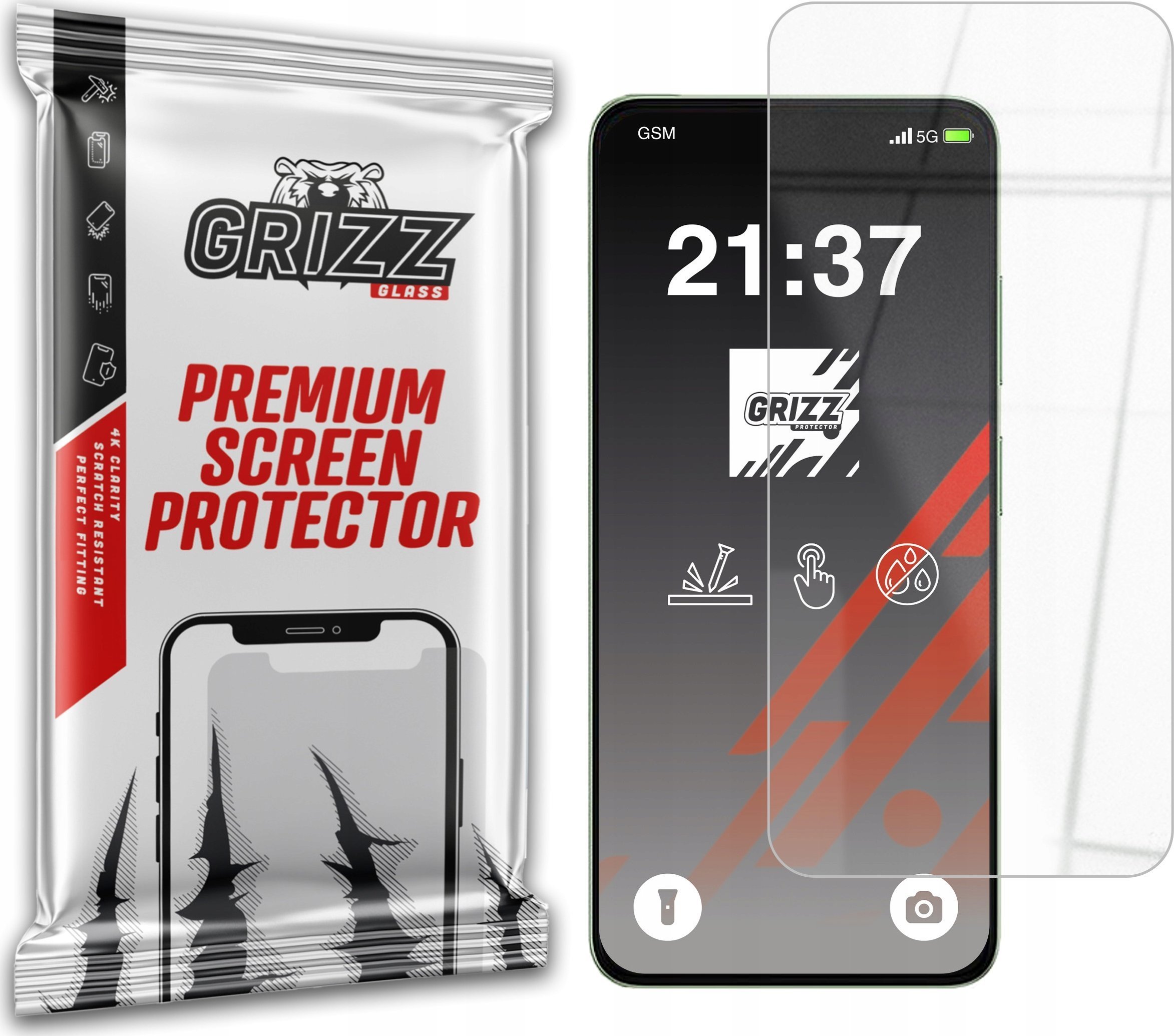 Szkło hybrydowe GrizzGlass HybridGlass do Ulefone Note 19