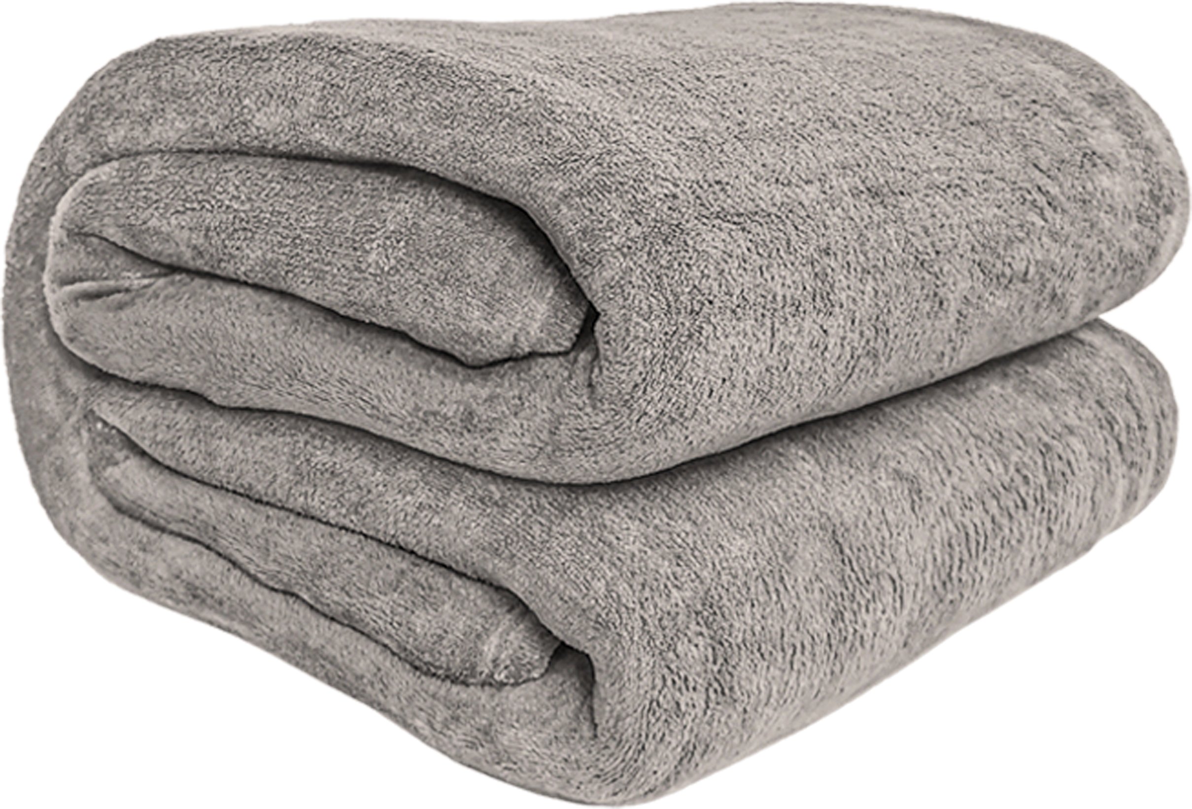 ASJ Commerce Koc 160x200 szary Tago dwustronny, miękki, idealny na prezent, ciepły