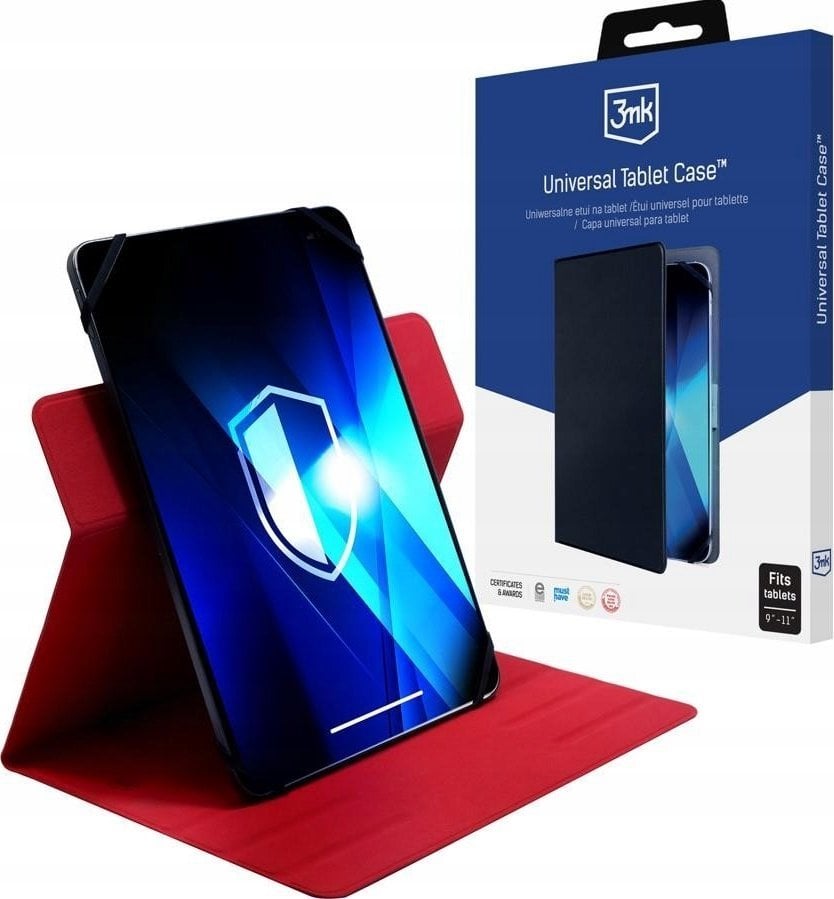 Etui na tablet 3MK 3mk Universal Tablet Case pro tablety 9-11", Red