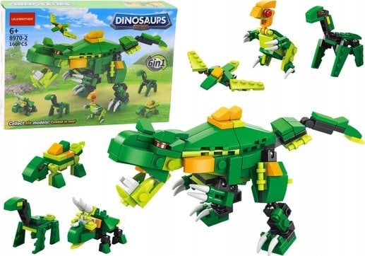 AutoTune Zestaw klocków dinozaur 160el
