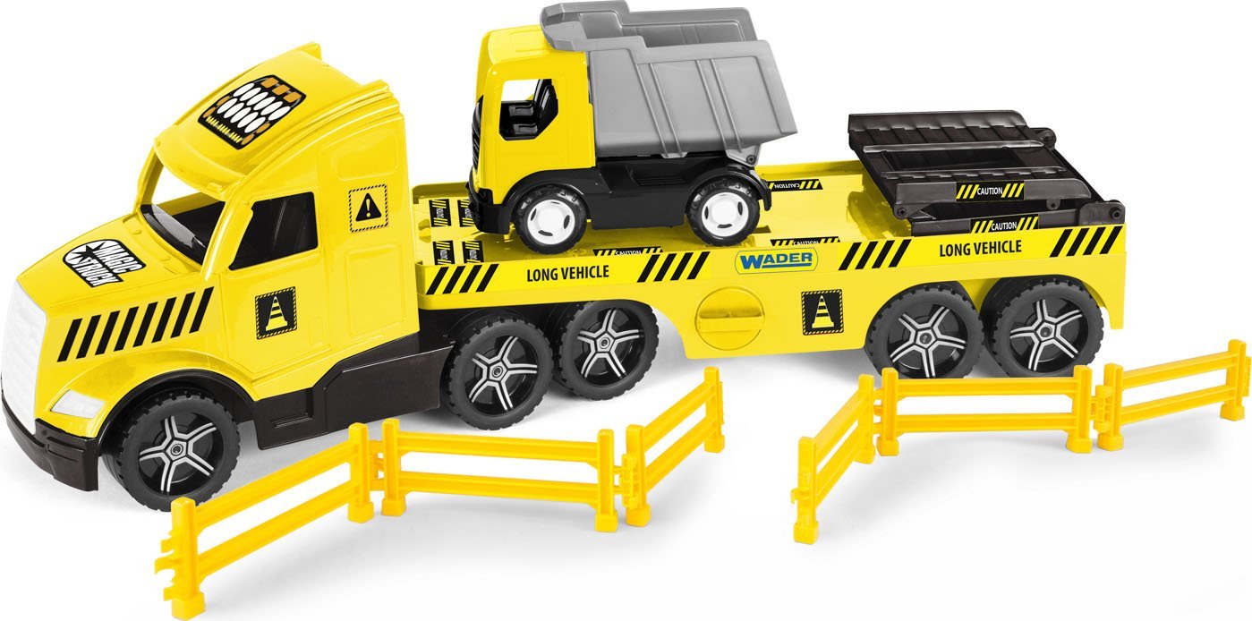 Wader WADER 36421 MAGIC TRUCK TECHNIC LAWETA Z WYWROTKĄ