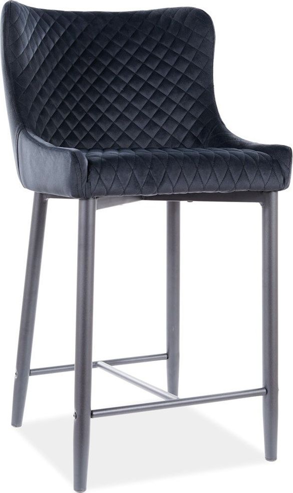 Signal Hoker niski COLIN B H-2 VELVET czarny