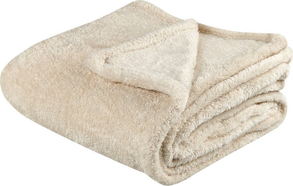 Beliani Koc 125 x 150 cm beżowy NAMDU!