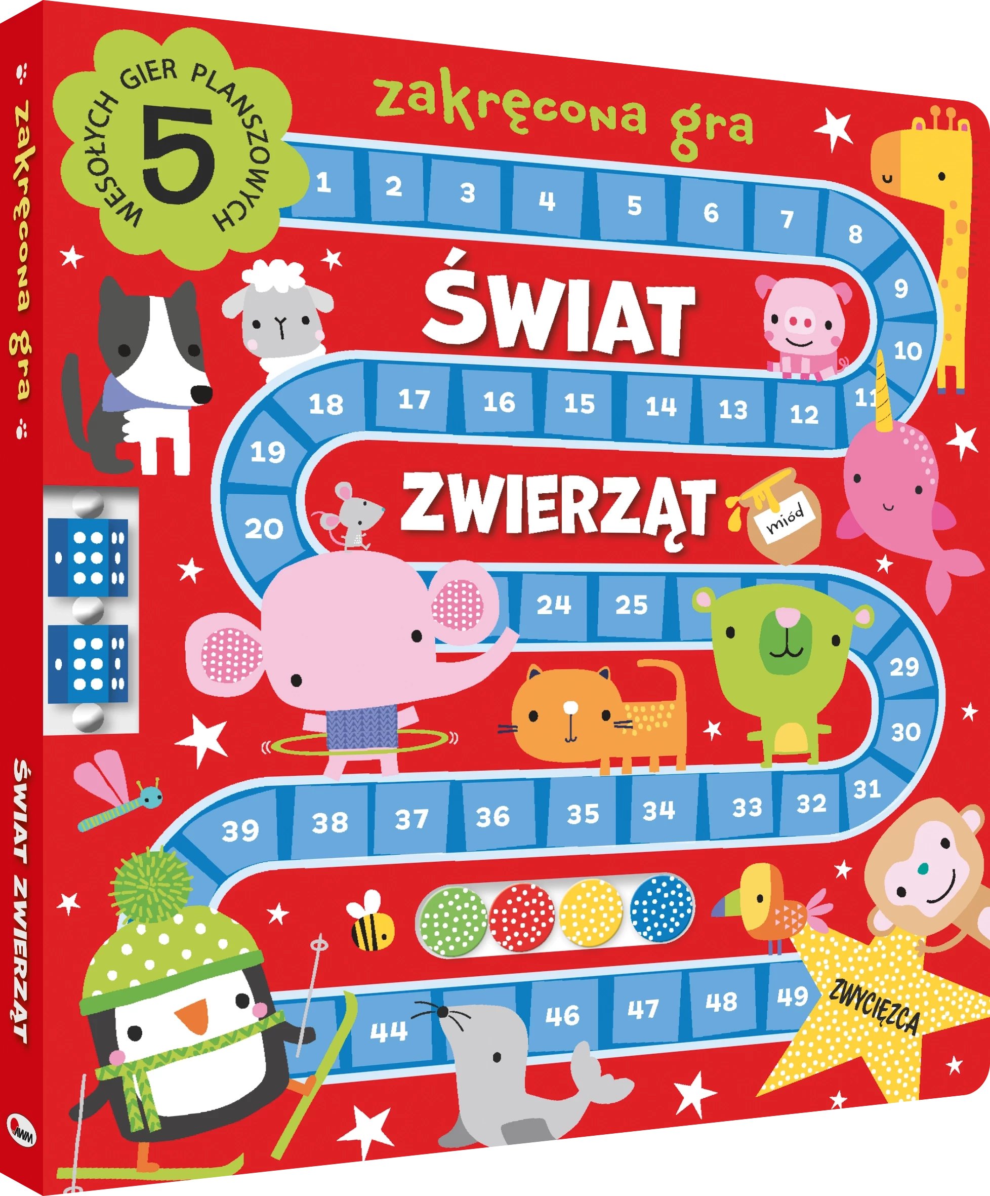 Zakręcona gra Świat zwierząt 15024