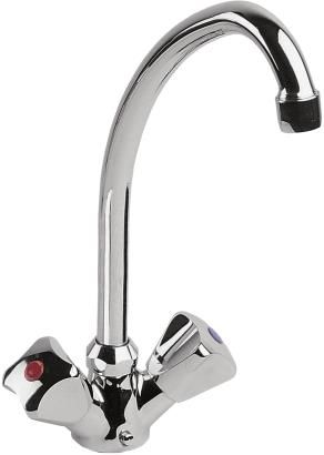 Bateria kuchenna KFA Standard stojąca chrom (303-415-00)