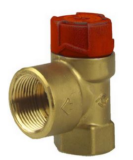 Afriso Zawór bezpieczeństwa do instalacji grzewczych GW1/2"x3/4" - 42392