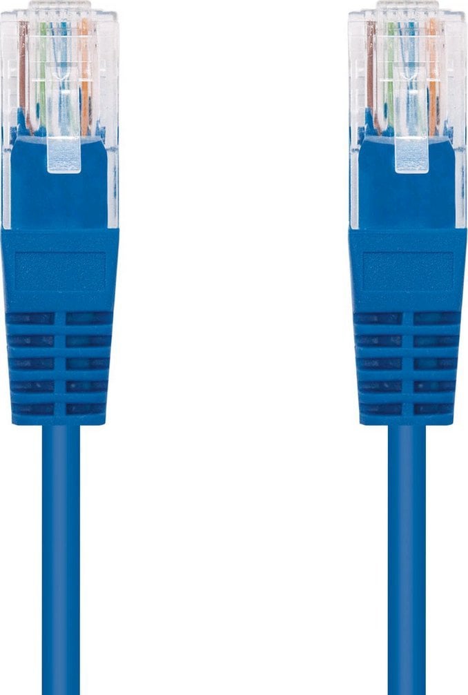C-Tech C-TECH kabel patchcord Cat5e, UTP, modrý, 3m