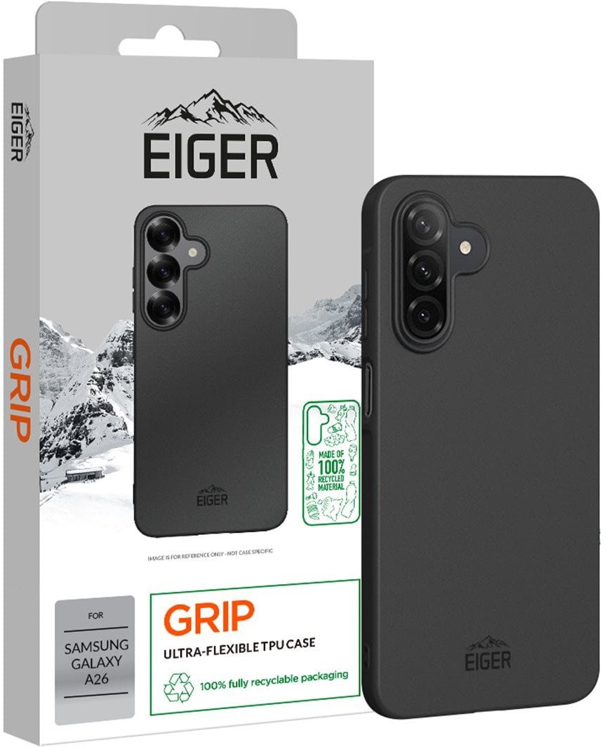 Eiger Grip Case GRS Galaxy A26 czarny