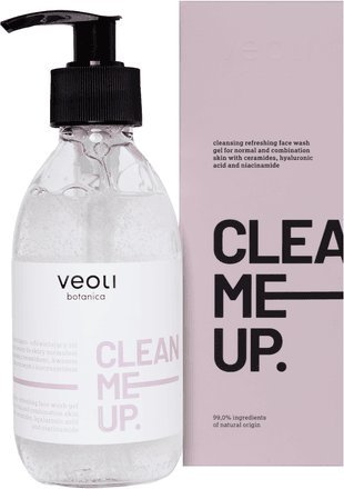 Veoli Botanica Oczyszczająco- odświeżający żel do mycia twarzy do skóry normalnej i mieszanej 190 ml