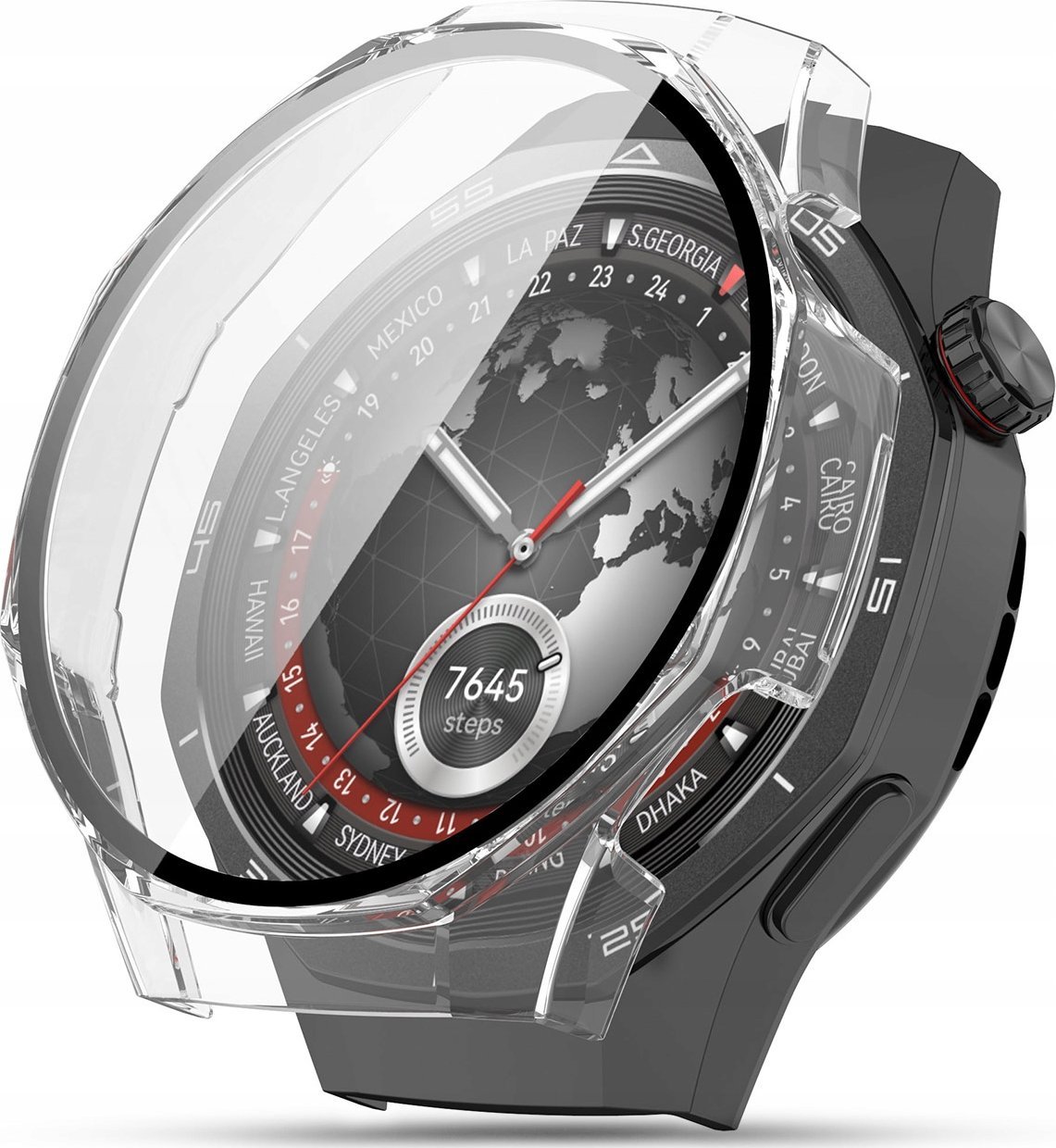 ETUI OCHRONNE 2w1 SZKŁO HARTOWANE do Huawei Watch GT5 Pro Active 46mm Elite