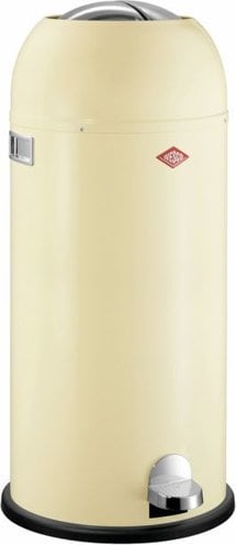 Kosz na śmieci Wesco Kosz na śmieci beżowy Kickmaster Maxi 40l Wesco