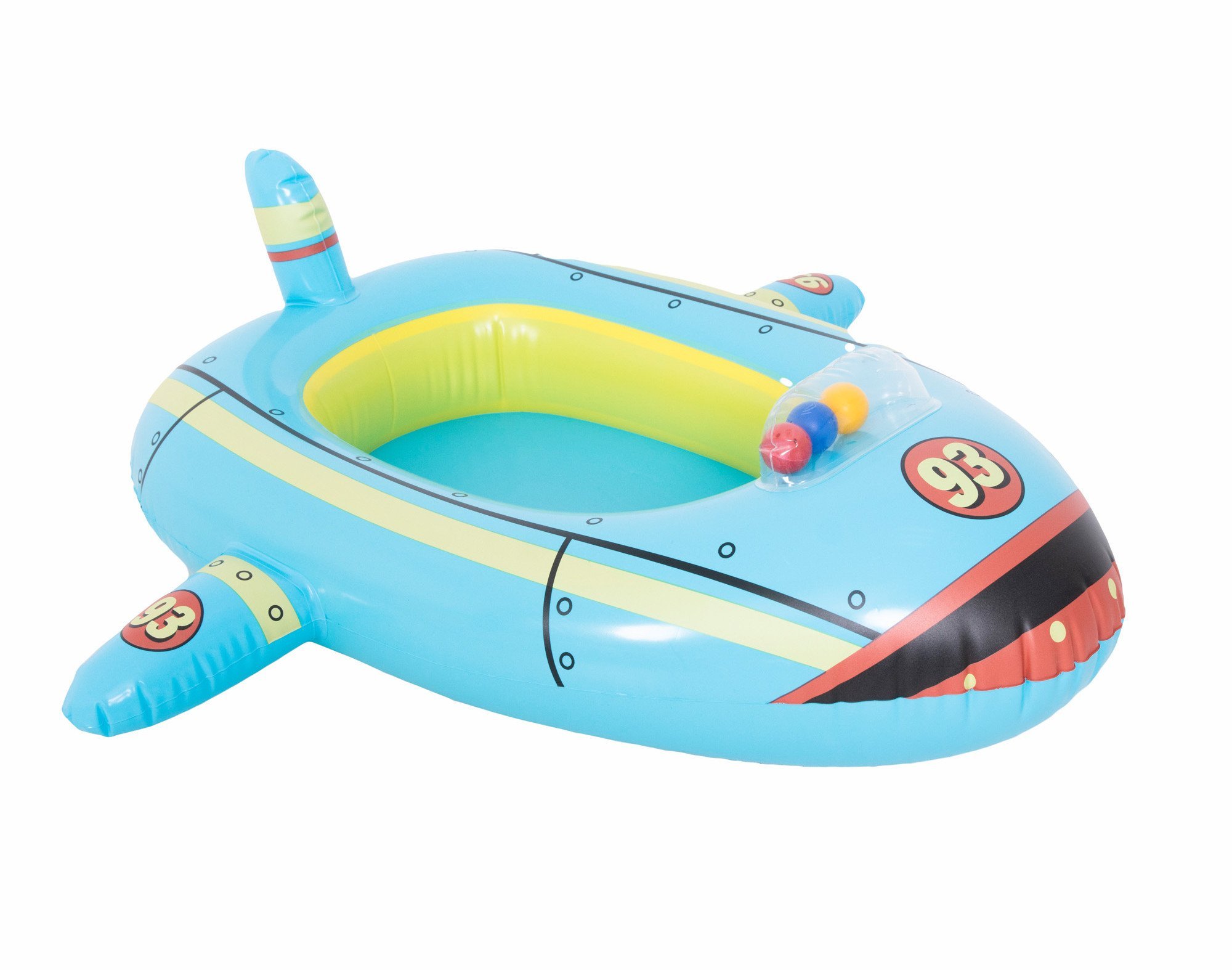 Łódka dziecięca pompowana SUNCLUB samolot