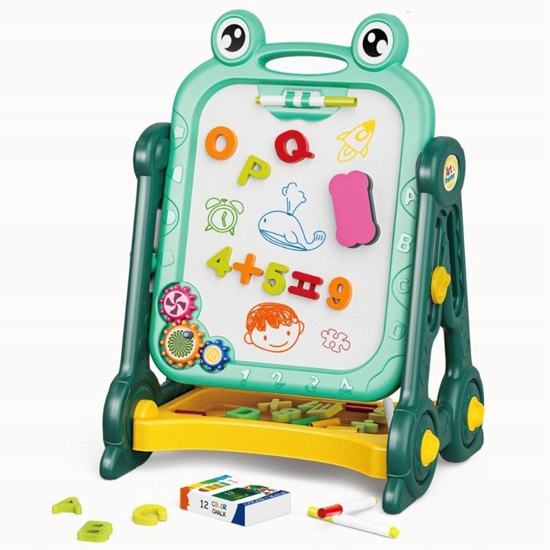 Tablica dwustronna kredowa/magnetyczna zielona