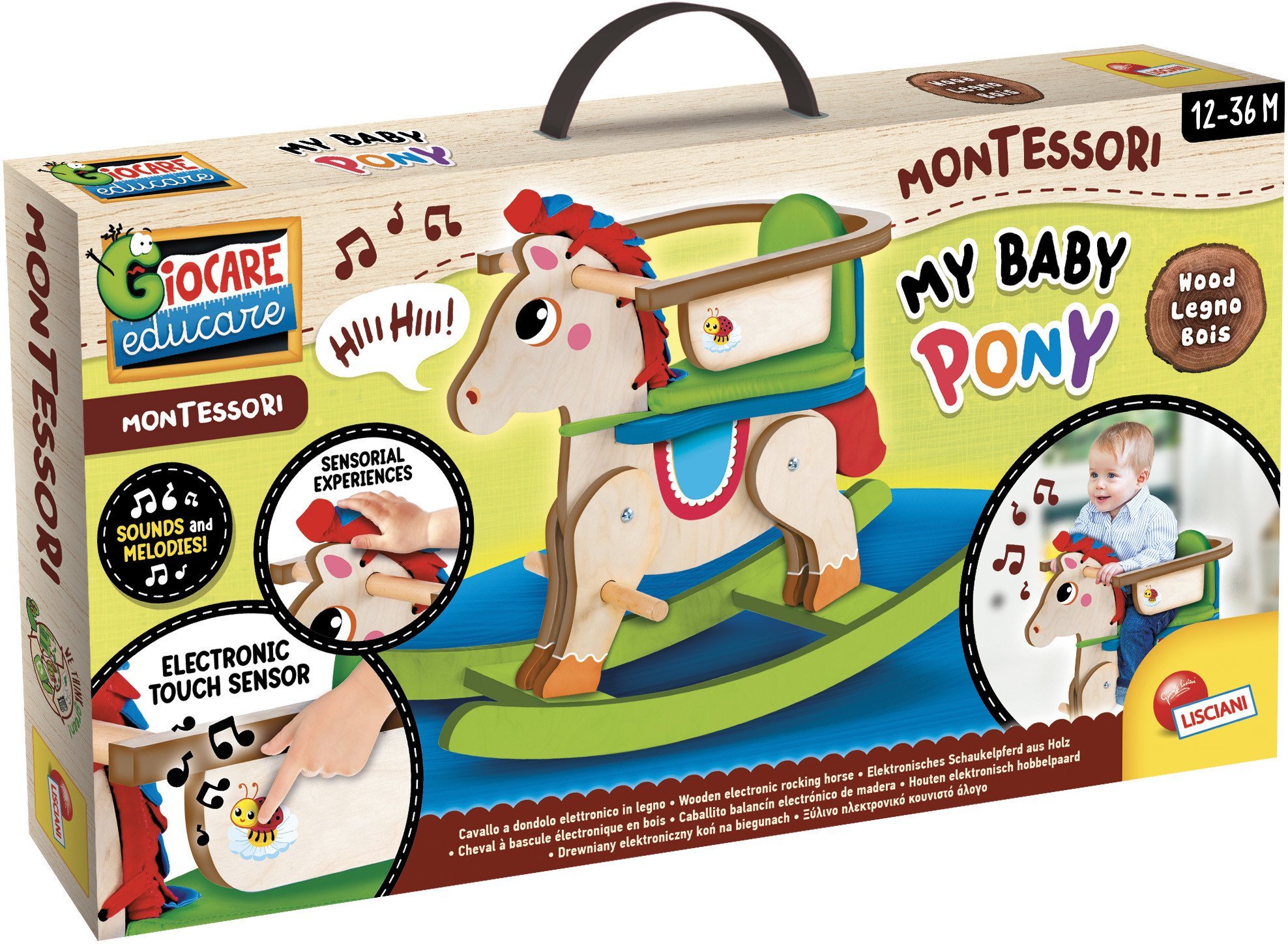 LISCIANI MONTESSORI KONIK NA BIEGUNACH