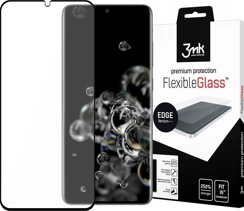 3MK FlexibleGlass Edge do Samsung Galaxy S20 Ultra