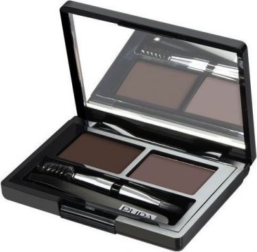 Pupa Eyebrow Design Set Zestaw do makijażu brwi 003 Dark Brown 1,1g