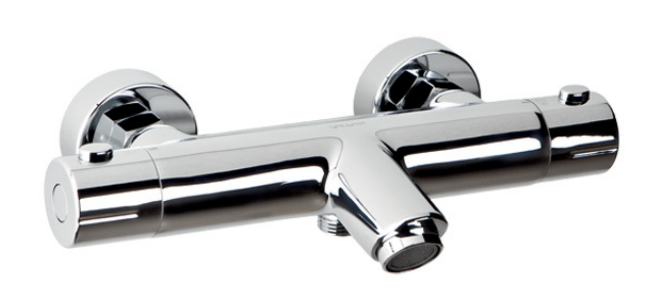 Bateria wannowa Valvex Estill Round ścienne chrom (2447160)