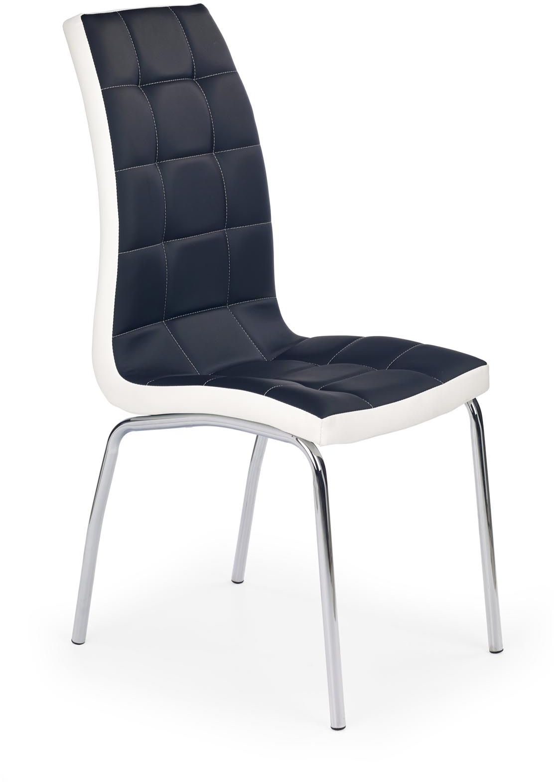 Halmar Krzesło K186 czarno - białe