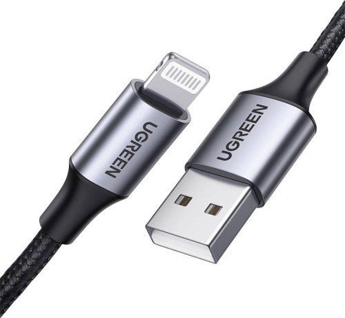 Kabel USB Ugreen USB-A - Lightning 2 m Czarny (60158)