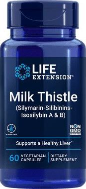 Life Extension Life Extension - Ostropest Plamisty, Silymarin-Silibinins-Isosilybin A & B, 60 vkaps