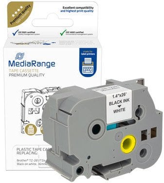 MediaRange MRBTZ261 etykiet do nadruku Czarny