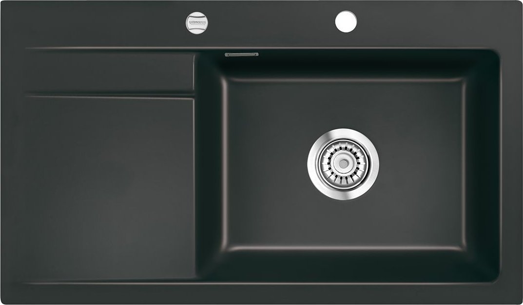 Zlewozmywak Foster SystemCeram STEMA 86 SL NIGRA 87 PRAWA KOMORA ZLEWOZMYWAK CERAMICZNY PROMO
