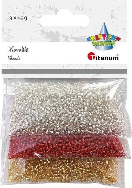 Titanum Koraliki plastikowe 15g