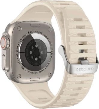 PASEK DECODED ULTRA TRACTION NA APPLE WATCH 42 / 44 / 45 / 49 MM - BIAŁY