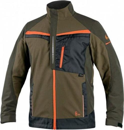 UN BLUZA/KURTKA CXS NAOS ZIELONO-POMARAÅCZOWA ROZMIAR 48