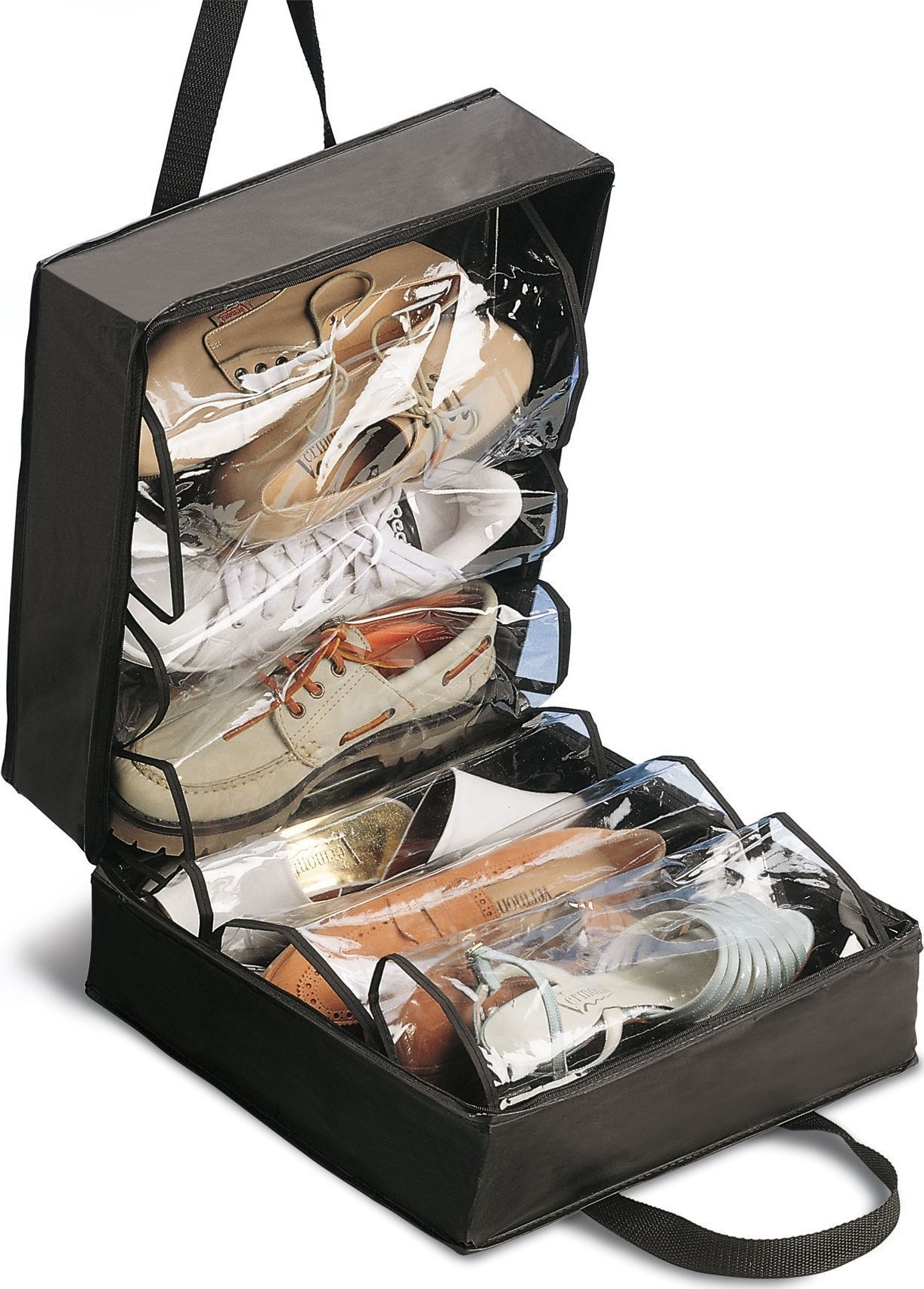 Rayen Rayen Walizka pudełko do przechowywania butów 35 x 32 cm czarna